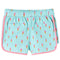 Kindershorts met trekkoord ijsjesprint 104 lichtmintkleurig