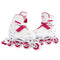 Street Rider Inlineskates Pro verstelbaar maat 38-42 wit