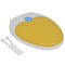 Toiletbril soft-close volwassenen/kinderen wit & geel