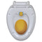 Toiletbril soft-close volwassenen/kinderen wit & geel