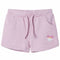 Kindershorts met trekkoord 128 gemengd lila
