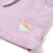 Kindershorts met trekkoord 128 gemengd lila