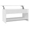 Salontafel 102x50x52,5 cm bewerkt hout wit