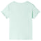 Kindershirt 128 lichtmintkleurig