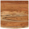 Bureaublad vierkant natuurlijke rand 80x80x2,5 cm acaciahout