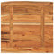 Bureaublad vierkant natuurlijke rand 80x80x2,5 cm acaciahout