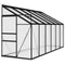Tuinkas 7,77 m aluminium antracietkleurig