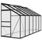 Tuinkas 7,77 m aluminium antracietkleurig