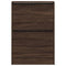 Schoenenkast 60x21x87,5 cm bewerkt hout bruineikenkleurig