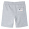 Kindershorts met trekkoord 104 grijs