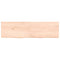 Wandschap 140x40x6 cm onbehandeld massief eikenhout