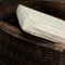 Polyrattan Tuinzitgroep Rome 9-delig Bruin Acaciahout