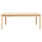 Tuintafel 121x82,5x45 cm massief grenenhout