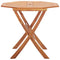 Tuintafel inklapbaar 90x75 cm massief acaciahout