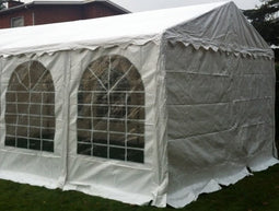 Premium Partytent PVC 4x4x2 mtr in Wit