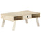 Salontafel 100x60x40 cm massief mangohout