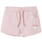 Kindershorts met trekkoord 92 gemengd lichtroze