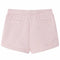 Kindershorts met trekkoord 92 gemengd lichtroze