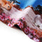 Kinderjurk met lange mouwen hertenprint 140 marineblauw