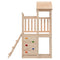 Speeltoren met ladder en rotswand 52,5x110,5x214 cm grenenhout