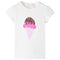 Kindershirt 116 ecru