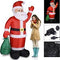 Opblaasbare Kerstman met verlichting