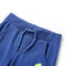 Kinderjoggingbroek 92 gemleerd blauw