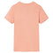 Kindershirt 92 lichtoranje