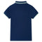 Kinderpoloshirt 92 marineblauw