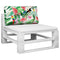 Palletkussen 70x40x12 cm stof meerkleurig