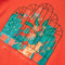 Kindershirt 140 donkeroranje