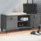 Schoenenbank VIKEN 106x35x45 cm grenenhout antracietgrijs
