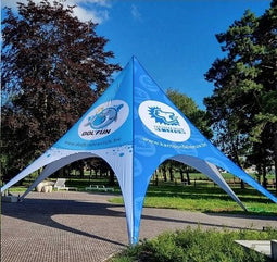 Bereken zelf het bedrukken Stertent Vega diameter 16 mtr