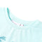 Kindershirt 140 lichtzeeblauw