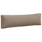 Palletkussens 2 st stof taupe