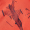 Kindershirt 128 lichtrood