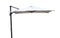 INOWA Zweefparasol 3x3 mtr Aluminum-mediumgrijs