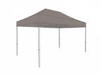 Opvouwbare Partytent 2×3 meter ALU frame zonder zijwanden in Zand