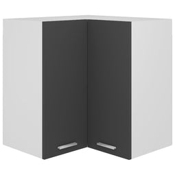 Hanghoekkast 57x57x60 cm spaanplaat grijs
