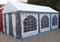 Professionele Partytent PVC 5x10x2,2 mtr in Wit-Grijs