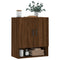 Wandkast 60x31x70 cm bewerkt hout bruineikenkleurig