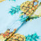 Kinderjurk 116 blauw