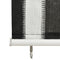 Rolgordijn voor buiten gestreept 60x140 cm antraciet en wit