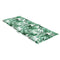 Stoelkussens 6 st hoge rug bladpatroon stof