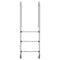 Zwembadladder 54x38x158 cm 304 roestvrijstaal