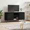 Tv-meubel 104x35x50 cm bewerkt hout zwart