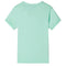 Kindershirt met korte mouwen 92 lichtgroen