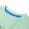 Kindershirt met korte mouwen 92 lichtgroen