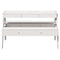 Picknicktafel voor kinderen 88x97x52 cm massief grenenhout wit