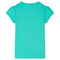 Kindershirt 128 mintkleurig